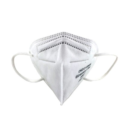 MASCHERINA PIEGHEVOLE FFP2 NR BIANCA CE