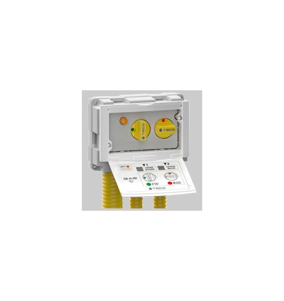 CASSETTA COLLETTORE GAS K7 - 1" x 3/4
