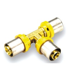 RACCORDO PER MULTISTRATO GAS A T RIDOTTO Diam. 32 x 26 x 32