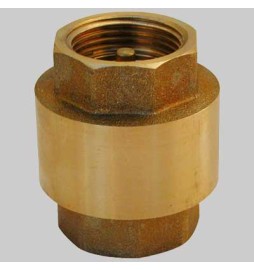 VALVOLA DI RITEGNO A MOLLA INSERTO IN PVC - 1"1/4