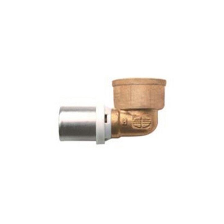 RACCORDO CURVO FEMMINA IBP A PRESSARE PER MULTISTRATO 3/4X26