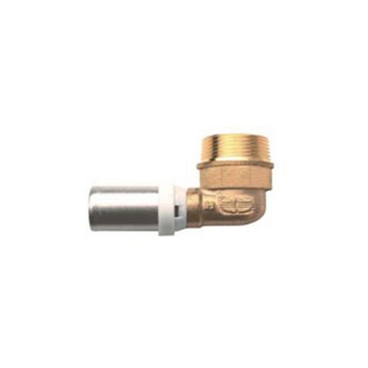 RACCORDO CURVO MASCHIO IBP A PRESSARE PER MULTISTRATO 1/2x20