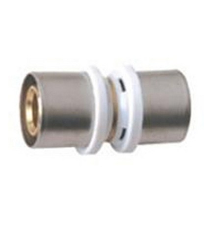 RACCORDO DIRITTO DOPPIO IBP A PRESSARE PER MULTISTRATO Diam. 16