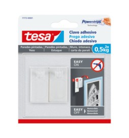 GANCIO ADESIVO TESA POWERSTRIPS QUADRO FISSI 2 PZ