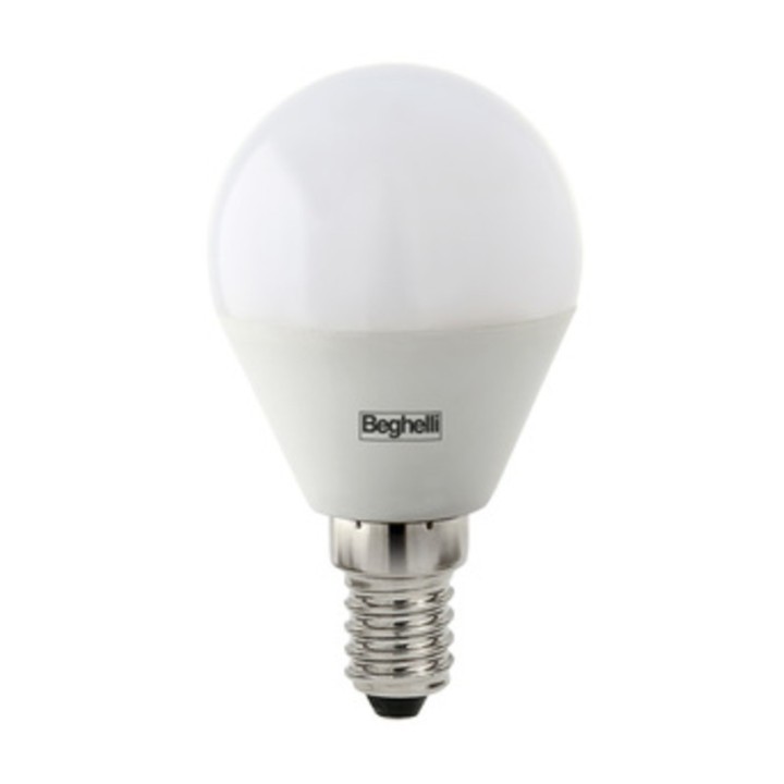 BEGHELLI LED SFERA E14 5W 56813 NAT 4000K* PLAST