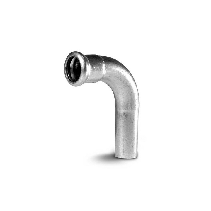CURVA MF 90° A PRESSARE IN ACCIAIO CARBONIO Diam. 35