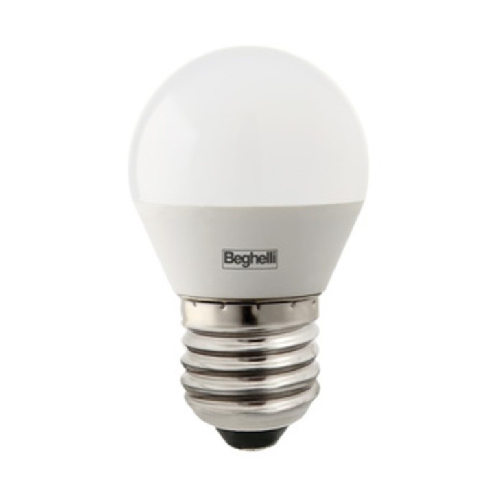 BEGHELLI LED SFERA E27 5W 56815 NAT 4000K PLAST