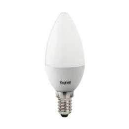 BEGHELLI LED OLIVA E14 5W 56820 FRED 6500K* PLAST