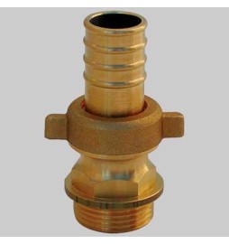 RACCORDO DIRITTO PER POMPA OTTONE - 1/2 x 15