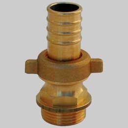 RACCORDO DIRITTO PER POMPA OTTONE - 2" x 60