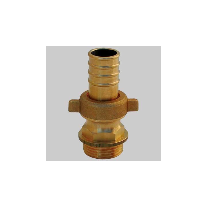 RACCORDO DIRITTO PER POMPA OTTONE - 2" x 60