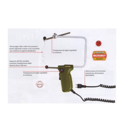 TAGLIA POLISTIROLO PROXXON 27082