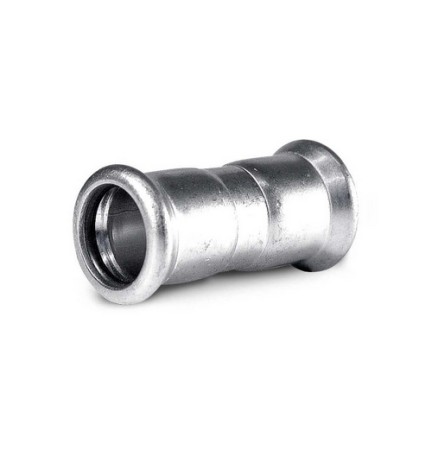 MANICOTTO CON BATTUTA A PRESSARE IN ACCIAIO CARBONIO Diam. 22