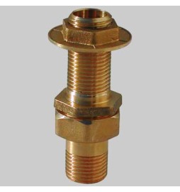 RACCORDO DIRITTO PER CASSONI IN OTTONE - 2"