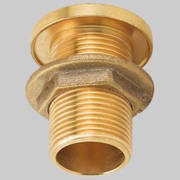 RACCORDO PER CASSONE IN OTTONE - 1" Fil. Int. 3/4
