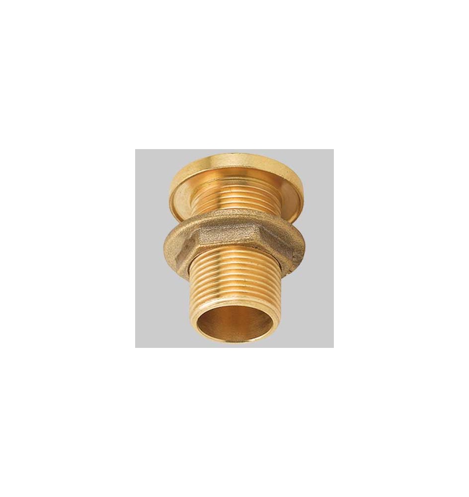 RACCORDO PER CASSONE IN OTTONE - 1" Fil. Int. 3/4