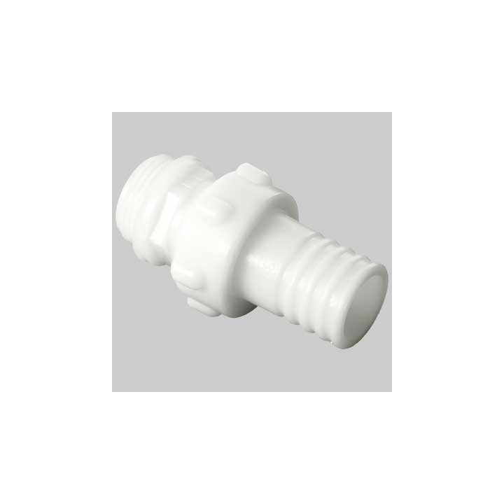 RACCORDO TRE PEZZI DIRITTO MASCHIO IN PA - 1" x 20