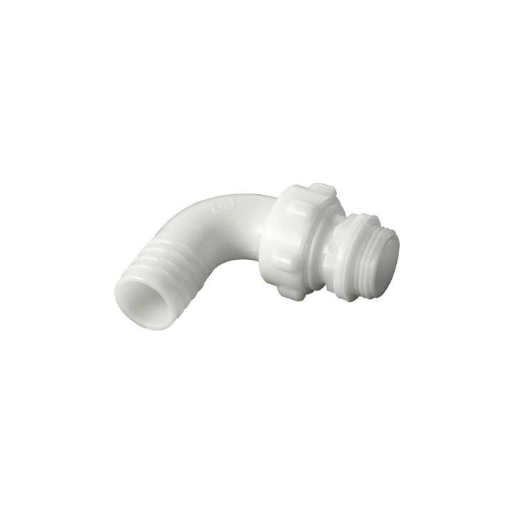RACCORDO TRE PEZZI CURVO MASCHIO IN PA - 1" x 20