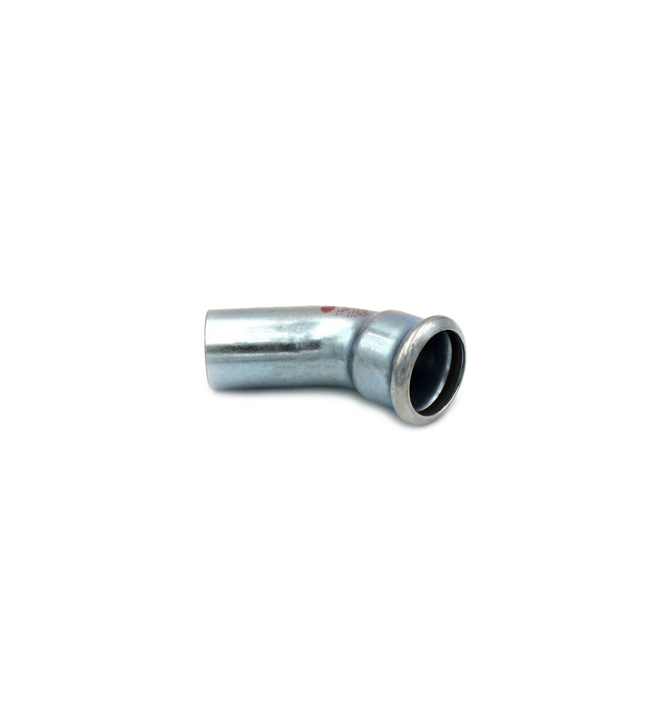 CURVA 45° MF A PRESSARE IN ACCIAIO CARBONIO STEEL PRES Diam. 42