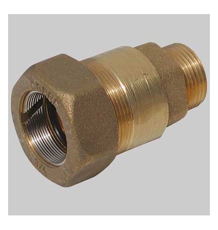 RACCORDO DI CONGIUNZIONE IN OTTONE MASCHIO - 1"