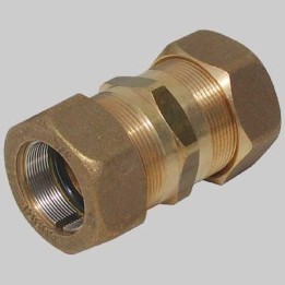 RACCORDO DI CONGIUNZIONE IN OTTONE - 1"1/4
