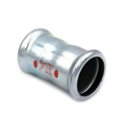 MANICOTTO A PRESSARE IN ACCIAIO AL CARBONIO STEEL PRES Diam. 35