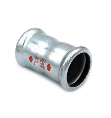 MANICOTTO A PRESSARE IN ACCIAIO AL CARBONIO STEEL PRES Diam. 42