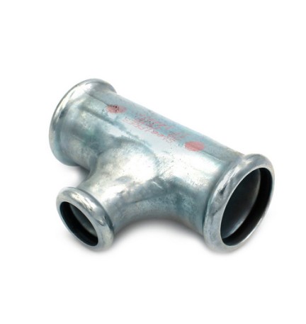 T RIDOTTO A PRESSARE IN ACCIAIO AL CARBONIO STEEL PRES 22 x 18 x 22
