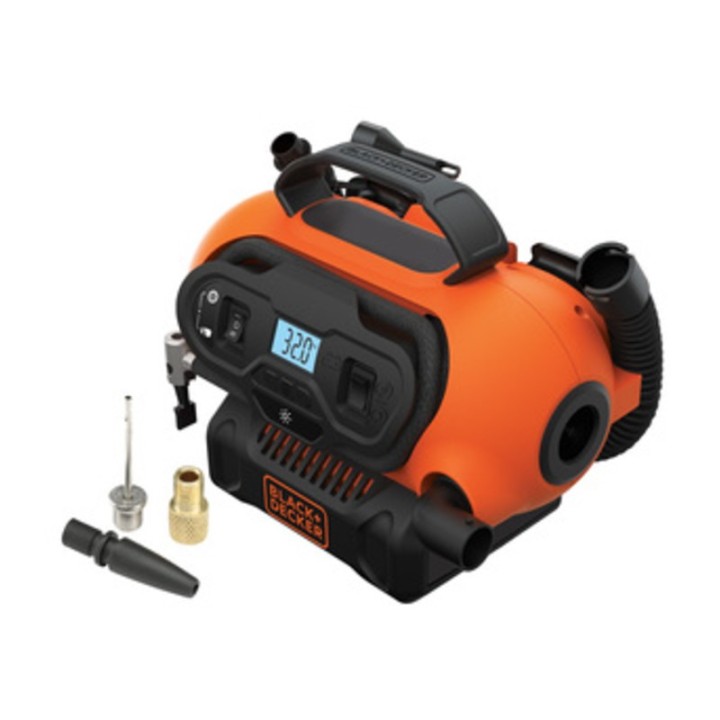 B+D COMPRESSORE PORTATILE BDCINF18N-QS 12V 11BAR