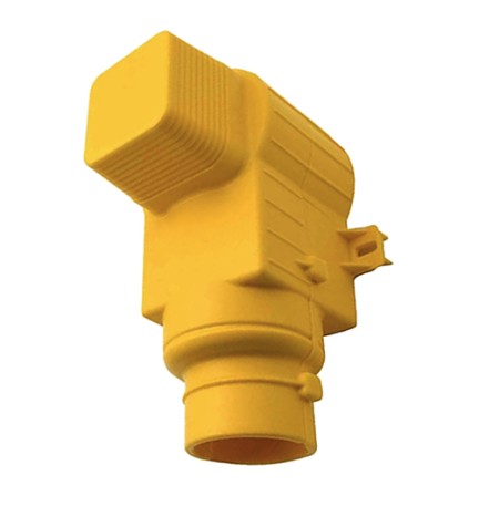 SCATOLA DERIVAZIONE AD INCASSO GAS L.125 x H. 58 / D.16-20-26