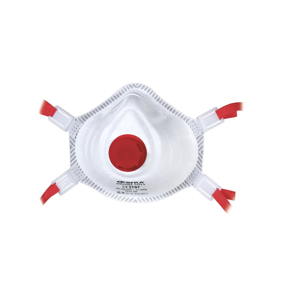 MASCHERINA PROTEZ. COFRA FFP3 C/V. M010-K031
