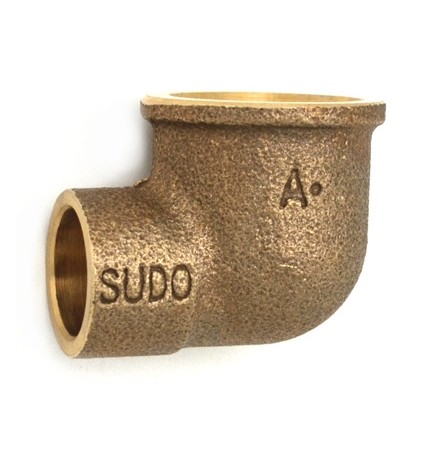 GOMITO BRONZO FF A SALDARE 3/4 x 18