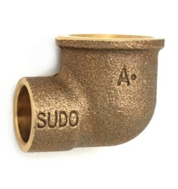 GOMITO BRONZO FF A SALDARE 1" x 28