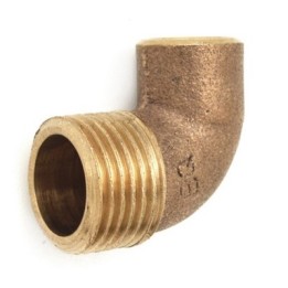 GOMITO BRONZO MF A SALDARE 3/4 x 22