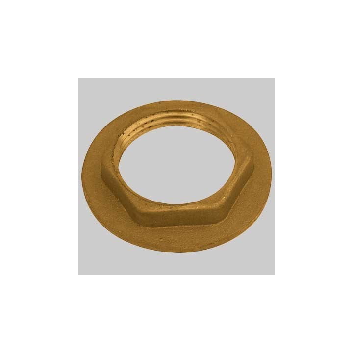 CONTRODADO CON FLANGIA OTTONE GIALLO - 1/2