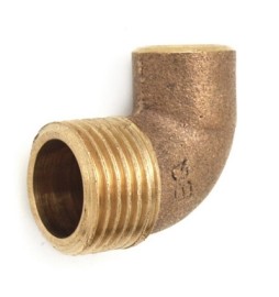 GOMITO BRONZO MF A SALDARE 1" x 28