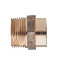 NIPPLE BRONZO DIRITTO M. A SALDARE 1/2 x 12