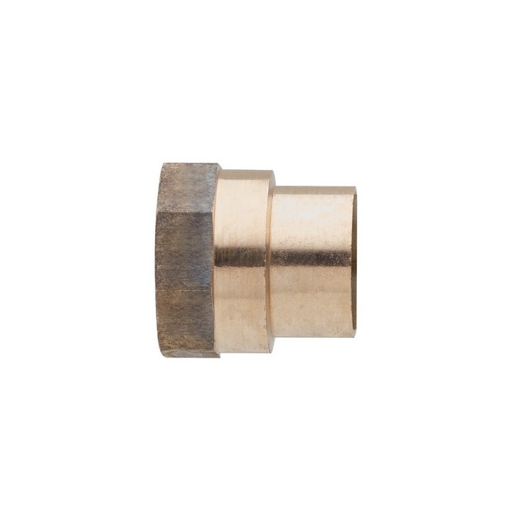 NIPPLE BRONZO DIRITTO F. A SALDARE 1/2 x 14
