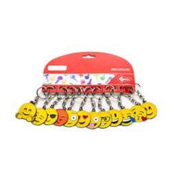SILCA PORTACHIAVE EMOJI CARTELLA 12 PZ