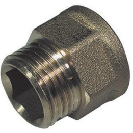 PROLUNGA FILETTATA MF OTTONE GIALLO 1/2 x 10
