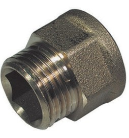 PROLUNGA FILETTATA MF OTTONE GIALLO 1/2 x 15