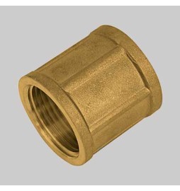 MANICOTTO FEMMINA/FEMMINA OTTONE GIALLO - 1"1/4