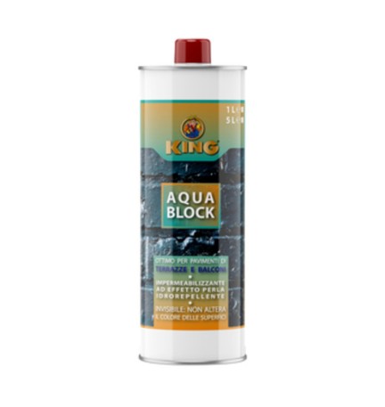 IMPERMEABILIZZANTE P/TERRAZZE AQUA BLOCK 1 L