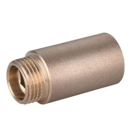 PROLUNGA FILETTATA MASCHIO-FEMMINA DA BARRA IN OTTONE GIALLO 3/4 x 25