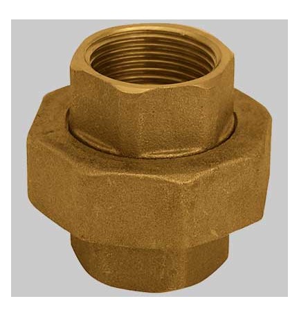 BOCCHETTONE FEMMINA/FEMMINA OTTONE GIALLO - 3/4 x 3/4