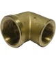 GOMITO RIDOTTO FF IN OTTONE GIALLO 3/4" x 1/2
