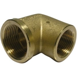 GOMITO RIDOTTO FF IN OTTONE GIALLO 1" x 3/4"