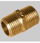 NIPLES LUNGO 7 FILETTI OTTONE GIALLO - 1"