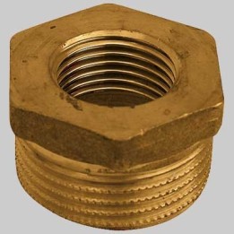 RIDUZIONE MASCHIO/FEMMINA OTTONE GIALLO - 1/2 x 1/4