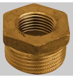 RIDUZIONE MASCHIO/FEMMINA OTTONE GIALLO - 1/2 x 1/4